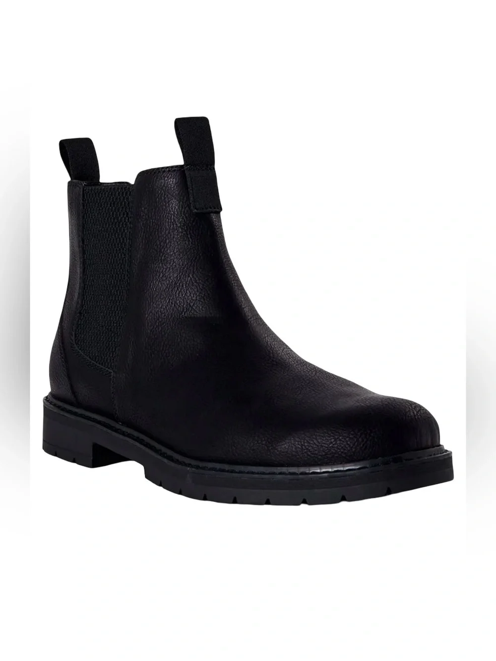 NWT Portland by Portland Boot Company Men's Casual Chelsea Black Boots 8 wide
